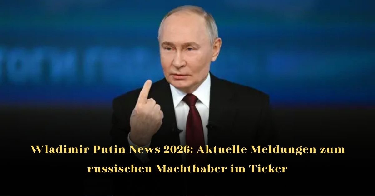 Wladimir Putin News 2026: Aktuelle Meldungen zum russischen Machthaber im Ticker